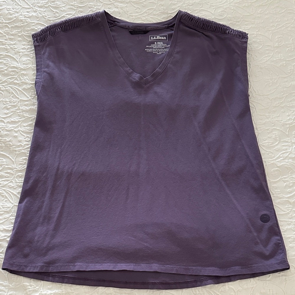 L.L. Bean Women's Deep Purple Tank Top